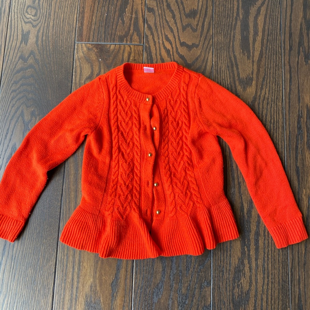 Gymboree Orange Sweater - size 7-8 - Picture 4 of 4